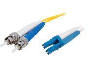 Cables To Go 37475 6.56 ft. 2m LC ST Duplex 9 125 Single Mode Fiber Patch Cable