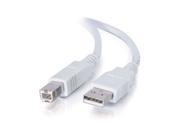 C2G 13401 16.4 ft. 5m USB 2.0 A B Cable White