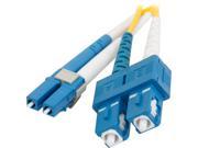 C2G 29190 3.28 LC SC Duplex 9 125 Single Mode Fiber Patch Cable