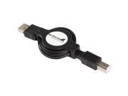 StarTech USBRETAB4 See Product Details Retractable USB Cable High Speed A to B M M