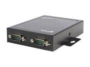 StarTech ICUSB2322X 2 Port Professional USB to Serial Adapter Hub with COM Retention