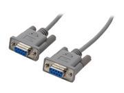 StarTech Model MXT100FF 6 ft. Straight Through Serial Cable DB9 F F