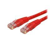 StarTech C6PATCH5RD 5 ft. Molded UTP Patch Cable ETL Verified