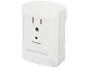 CyberPower CSB100W Wall Mount 1 Outlets 900 joule Essential Surge Protection