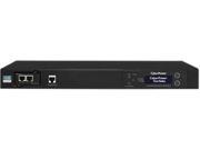 CyberPower PDU20SWHVIEC10ATNET Switched ATS PDU 200 240V 20A 1U 10 Outlets 2 IEC C20