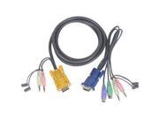 IOGEAR 10 ft. PS 2 KVM Cable for GCS1758 1732 1734