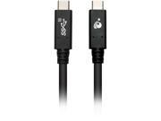 IOGEAR G2LU3CCM01E 3.3 ft. Smart USB C to USB C [USB IF Certified] 10Gbps Cable with E Marker