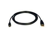 Tripp Lite U030 003 3 ft. USB2.0 A Male to 5Pin Mini B Male Gold Device Cable