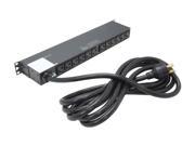 Tripp Lite Metered PDU 30A 12 Outlets 5 15 20R 120 V L5 30P 15 ft. Cord 1U Rack Mount Power PDUMH30