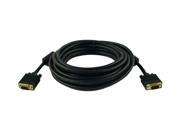 Tripp Lite P502 025 P 25 ft. SVGA VGA Plenum Rated Monitor Gold Cable with RGB Coax HD15 M M