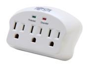 TRIPP LITE SK3 0 3 Outlets 660 joules Wallmount Direct Plug In Protect It! Surge Suppressor