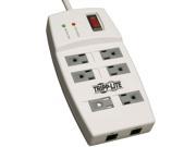 TRIPP LITE TLP66NETAA 6 ft 6 Outlets 1080 J Surge Suppressor