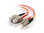 C2G 33160 49.21 ft. LC SC Duplex 62.5 125 Multimode Fiber Patch Cable