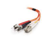 C2G 33167 26.25 ft. LC ST Duplex 62.5 125 Multimode Fiber Patch Cable