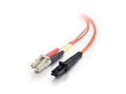 C2G 33181 3.28 ft. LC MTRJ Duplex 62.5 125 Multimode Fiber Patch Cable