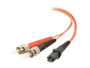 C2G 33137 6.56 ft. MTRJ ST Duplex 62.5 125 Multimode Fiber Patch Cable