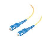 C2G 37130 9.84 ft. SC SC Simplex 9 125 Single Mode Fiber Patch Cable