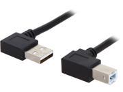 C2G 28109 3.28 ft. USB 2.0 Right Angle A B Cable