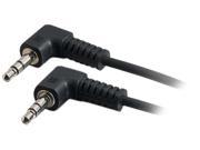 C2G 40584 6 ft. 3.5mm Right Angled M M Stereo Audio Cable