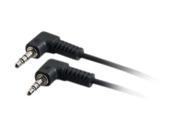 C2G 40583 3 ft. 3.5mm Right Angled M M Stereo Audio Cable