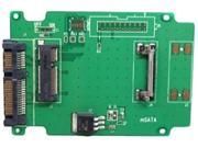 Aleratec 350118 50mm mSATA SSD to SATA Adapter 2 Pack