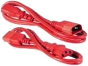 APC 0419 2RED Accessories Universal Jumper Cord C14 C13 10A 18AWG 3 SJTW