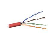Belkin A7J704 1000 RED 1000 ft Network Ethernet Cables