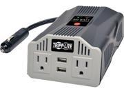 Tripp Lite 400W Car Power Inverter with 2 Outlets 2 USB Charging Ports Ultra Compact PV400USB