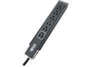 TRIPP LITE TLP606SSTELB 6 Feet 6 Outlets 1440 Joules Surge Protector