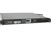 Tripp Lite Monitored PDU with ATS 5.8 kW Single Phase 208 240V L6 30R Outlet 2 L6 30P Inputs 1U Rack Mount PDUMNH30HVAT