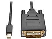 Tripp Lite Mini DisplayPort 1.2 to DVI Active Adapter Cable Mini DP to DVI M M 1920 x 1080 1080p 3 ft. P586 003 DVI V2