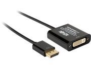 Tripp Lite DisplayPort to DVI Active Cable Adapter DP 1.2 Converter for DP to DVI M F 1920 x 1200 1080p 6 in. P134 06N DVI V2