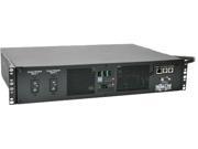 Tripp Lite ATS Switched PDU 7.4kW Single Phase 230V Outlets 16 C13 2 C19 2 IEC309 32A Blue Cords 2U Rack Mount PDUMH32HVATNET