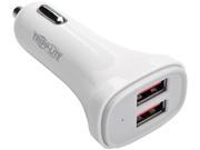 Tripp Lite U280 C02 S2 Dual Port USB Car Charger for Tablets and Cell Phones 5V 4.8A 24W