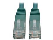 Tripp Lite 5ft Cat6 Gigabit Molded Patch Cable RJ45 M M 550MHz 24 AWG Green