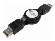 ZIP LINQ ZIP 1394 C06 Retractable 6Pin to 6Pin Firewire Cable