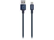 Kanex K157-1214-NB9F 9 ft. Premium DuraBraid Lightning Cable - Blue Kanex K157-1214-NB9F 9 ft. Premium DuraBraid Lightning Cable - Blue