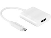 BasAcc 2140610 SuperSpeed USB C to HDMI Female Converter 1080P for Apple New Macbook ChromeBook Pixel