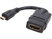 StarTech HDADFM5IN 5in High Speed HDMI Adapter Cable with Ethernet to HDMI Micro F M
