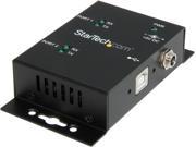 StarTech ICUSB2322I 2 Port Industrial Wall Mountable USB to Serial Adapter Hub with DIN Rail Clips