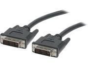 StarTech Black 3 ft Connector on First End 1 x DVI D Single Link Male Digital Video Connector on Second End 1 x DVI D Single Link Male Digital Video DVI Ca