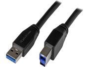 StarTech.com 10m 30 ft Active USB 3.0 USB A to USB B Cable M M USB A to B Cable USB 3.1 Gen 1 5 Gbps