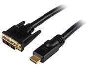 StarTech HDDVIMM7M Black 23 ft. M M HDMI to DVI D Cable