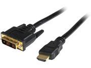 StarTech HDDVIMM3M Black 9.84 ft. M M HDMI to DVI D Cable