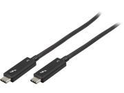 StarTech Model TBLT3MM2MA 6.6 ft. Thunderbolt 3 USB C Cable 40Gbps Thunderbolt and USB Compatible
