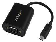 StarTech.com USB C to VGA Adapter with Presentation Mode Switch 1920x1200