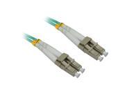 4xem 4XFIBERLCLC1M 1 meter 3.3 Ft Multimode LC To LC 50 125 Duplex Fiber Optic Patch Cable