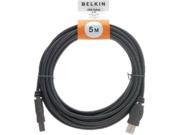 Belkin CU1000R5M 16.40 ft. USB A to USB B Cable