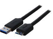 Belkin F3U166bt03 BLK Micro B to USB 3.0 Cable