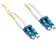 Axiom LCLCSD9Y 10M AX AX Network cable LC single mode M to LC single mode M 33 ft fiber optic 9 125 micron OS2 yellow